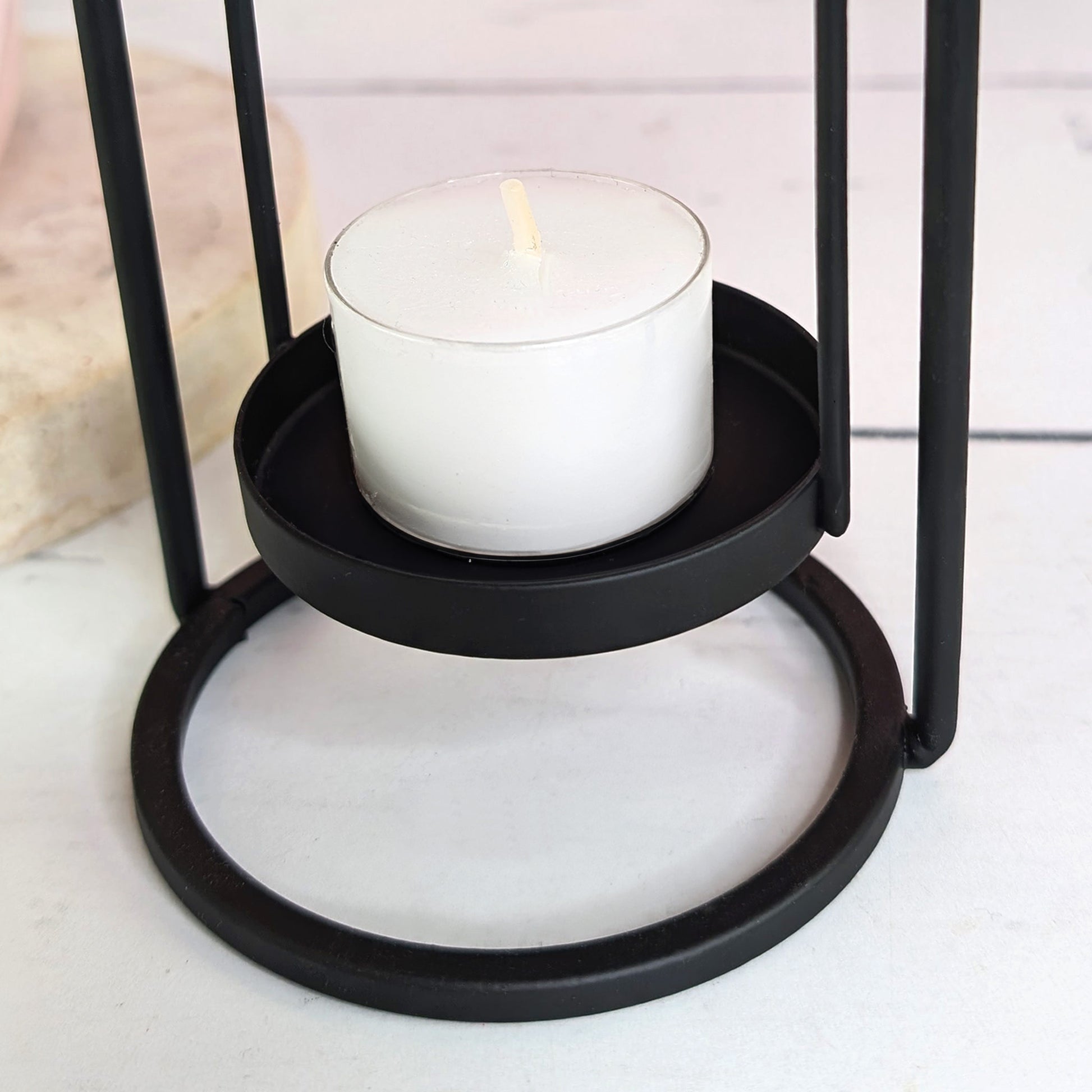 Windlicht ohne Banderole – schlicht & modern