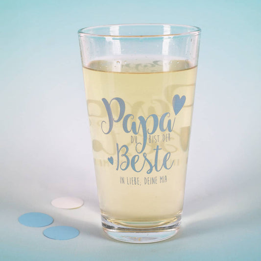 Trinkglas für den besten Papa