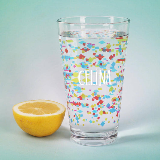Trinkglas mit Ihrem Wunschnamen
