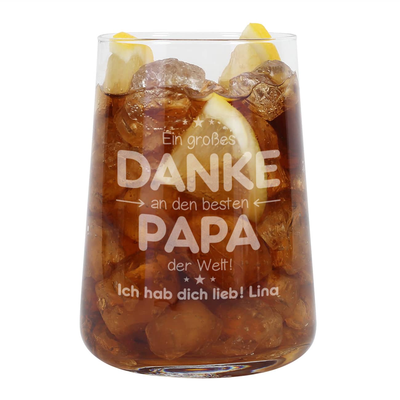 Mit individuellem Text als Gravur