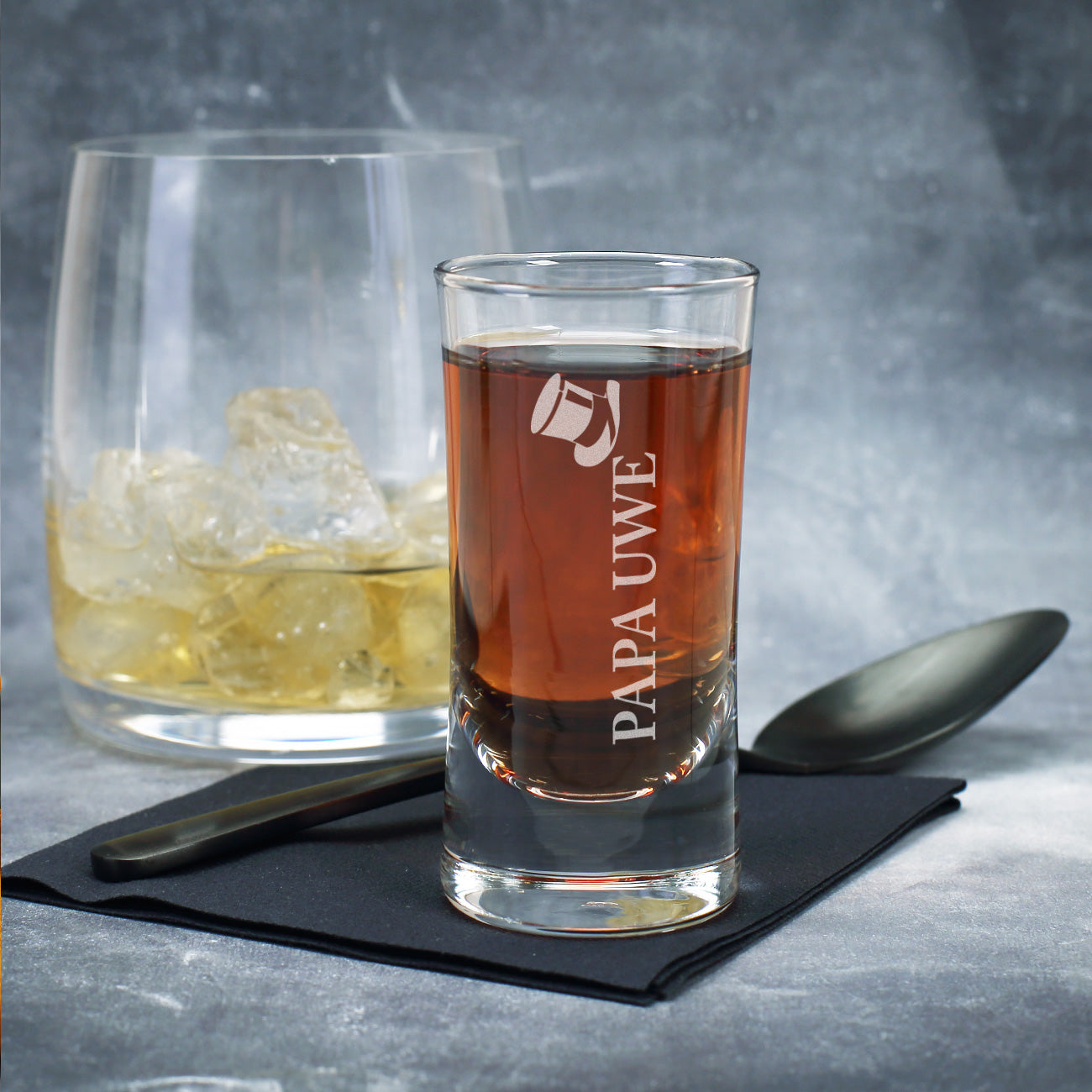 Schnapsglas mit persönlicher Gravur