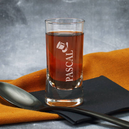 Schnapsglas mit edler Gravur