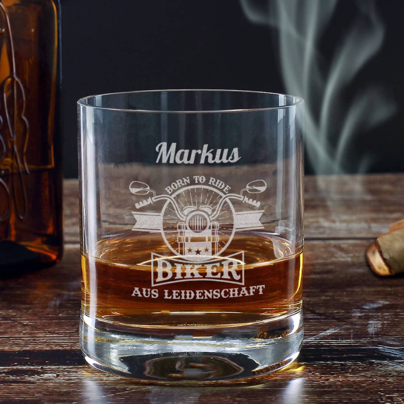 Whiskyglas für Biker aus Leidenschaft