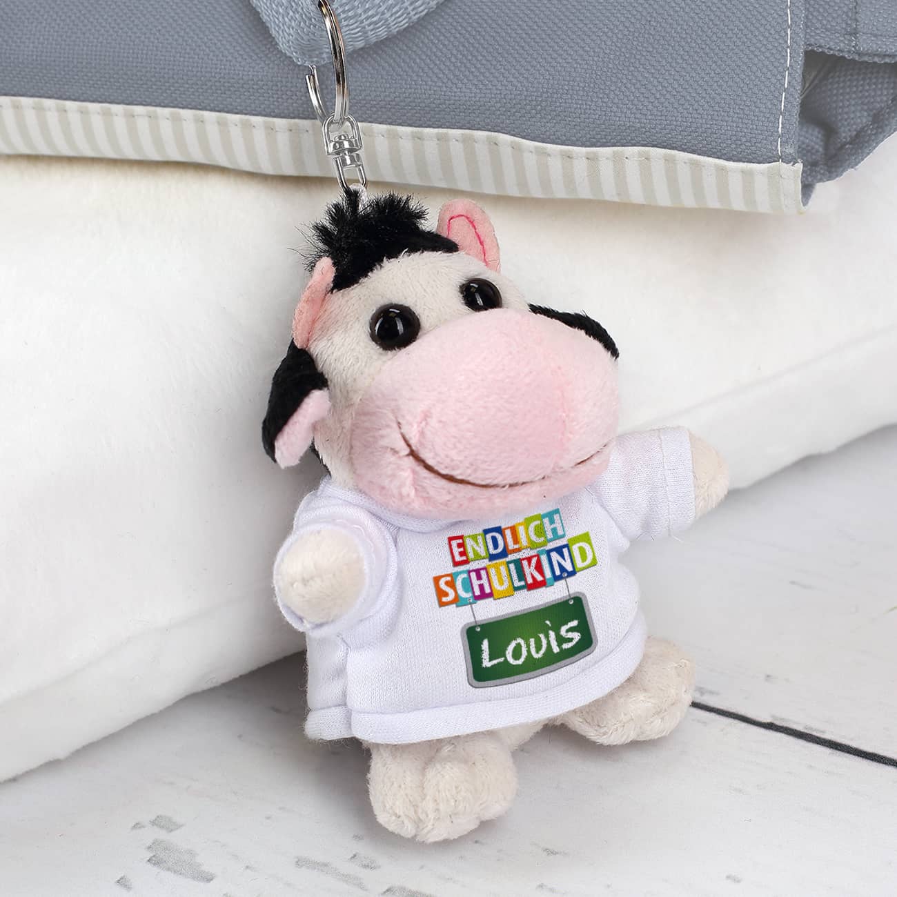Endlich Schulkind - Schlüsselanhänger mit Name