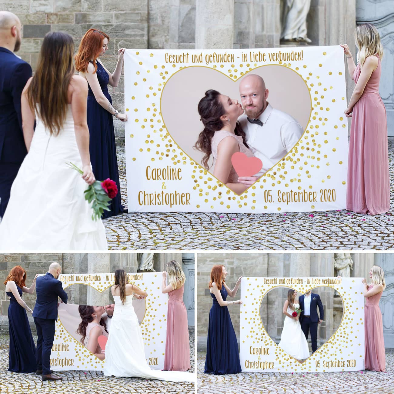 Witziges Hochzeitsspiel für das Brautpaar