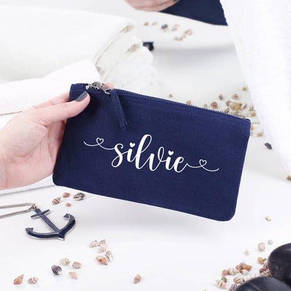 Beautycase in 5 Farben mit Namensaufdruck