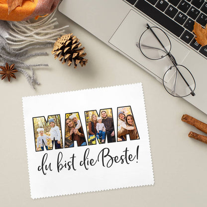 Foto-Brillenputztuch für die beste Mama