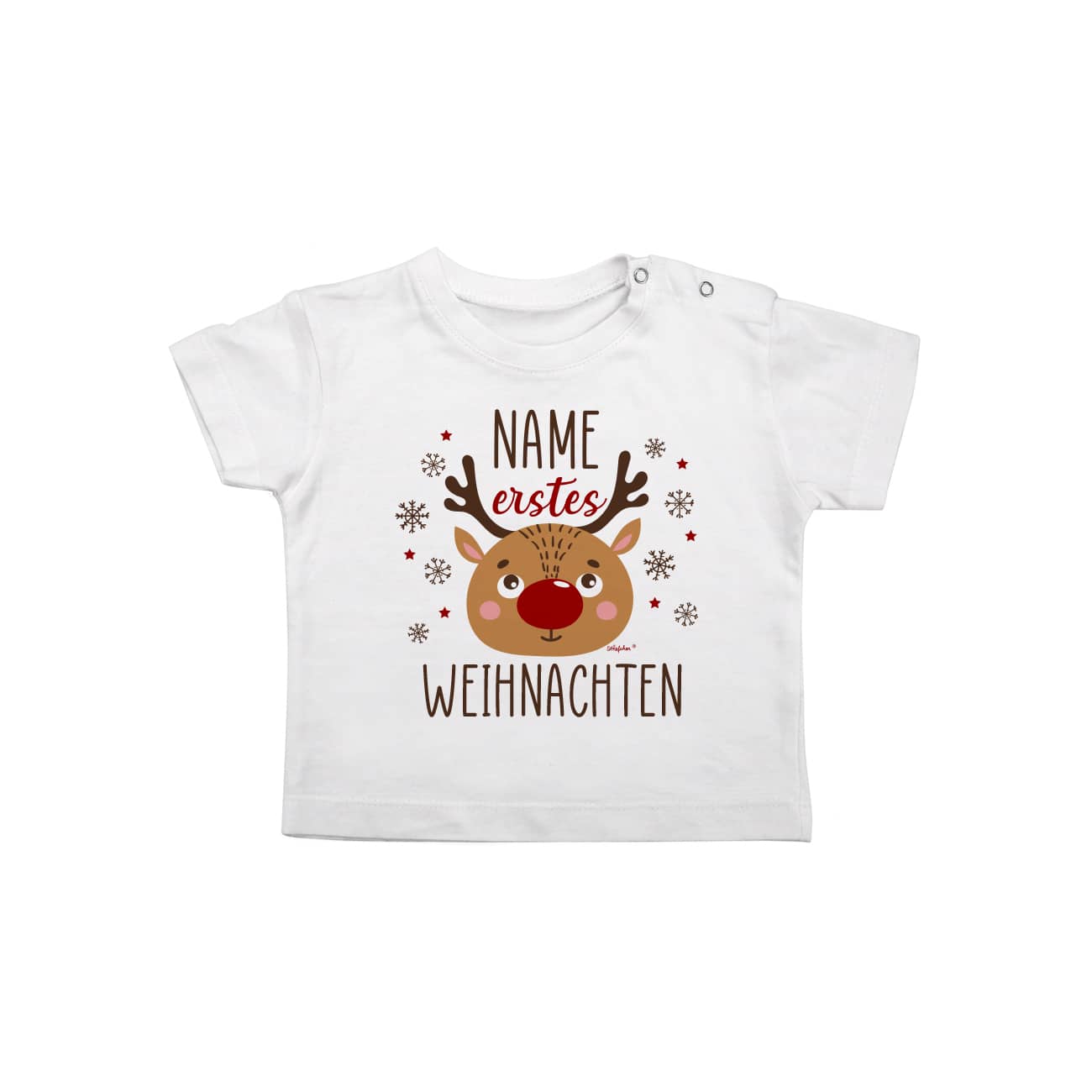 Personalisiertes Baby T-Shirt mit Name Ihrer Wahl