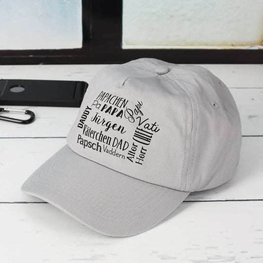 Graues Basecap zum Vatertag