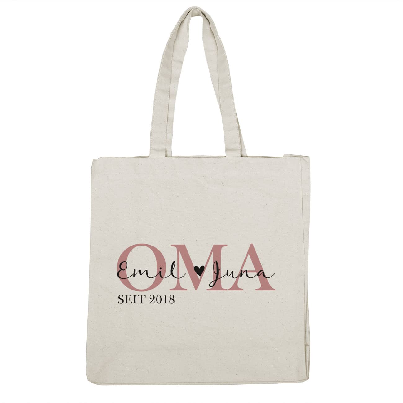 Mit Text und Jahr personalisiert