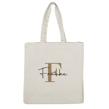 Initiale und Name personalisiert