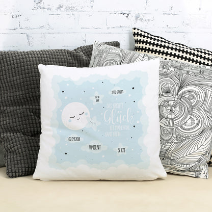 Kuschelkissen zur Geburt für Jungen