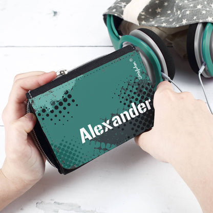 personalisiertes Portemonnaie für Teenager mit dem Namen