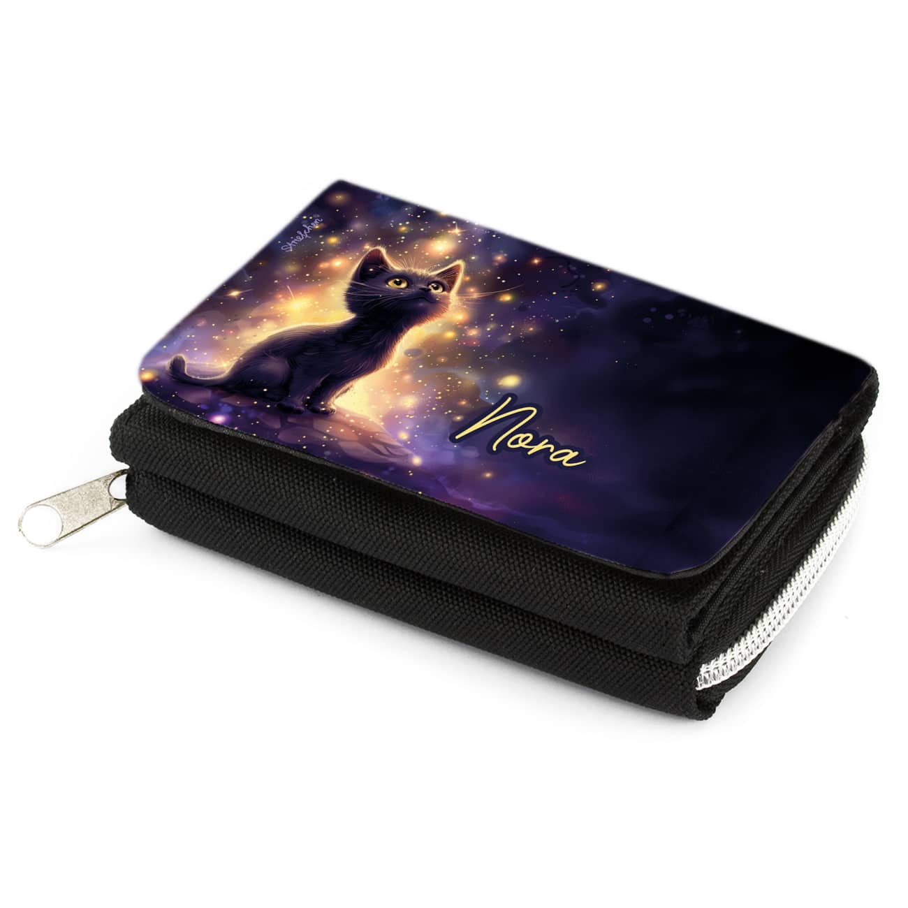 Persönliche Geldbörse mit Katze