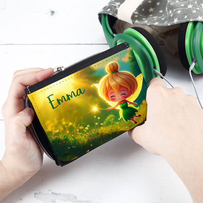 Geldbörse mit Fee und Wunschname personalisiert