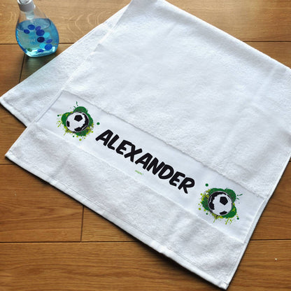 Handtuch Fußball Name