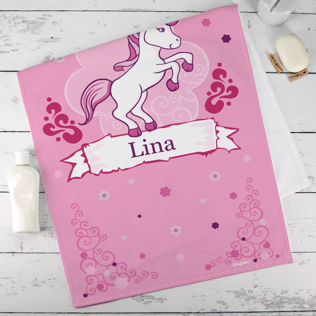 Personalisiertes Handtuch mit Name Ihrer Wahl