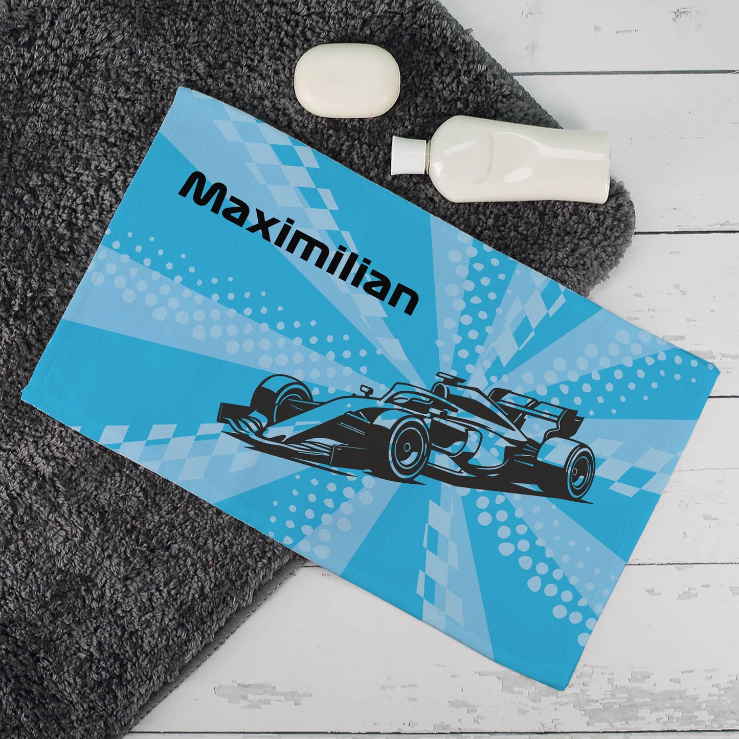 Persönliches Handtuch mit Extremsport - Motiven in 5 verschiedenen Farben