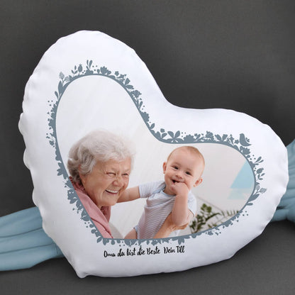 Herzkissen mit Ihrem Foto
