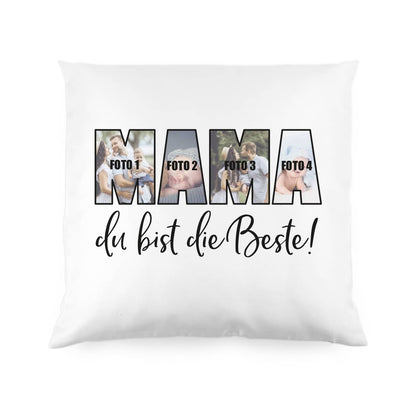 Mama du bist die Beste! - Fotokissen zum Muttertag