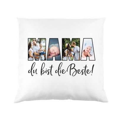 Mama du bist die Beste! - Fotokissen zum Muttertag