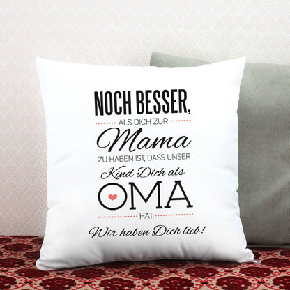 Kissen für eine mehrfach Oma