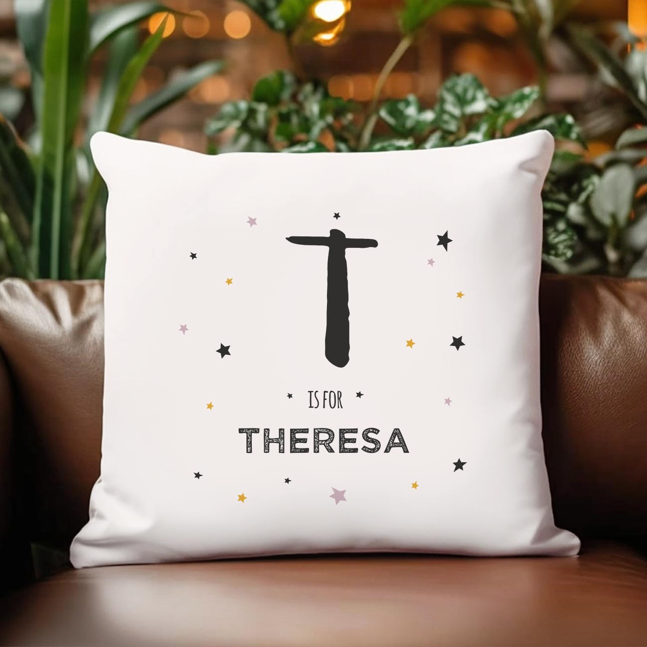 Stylisches Kissen mit Name