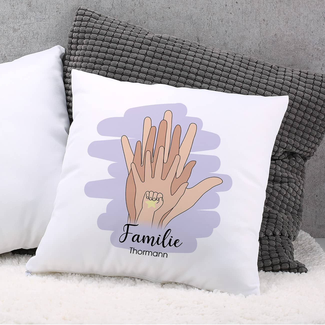 Motiv mit allen Familienmitgliedern