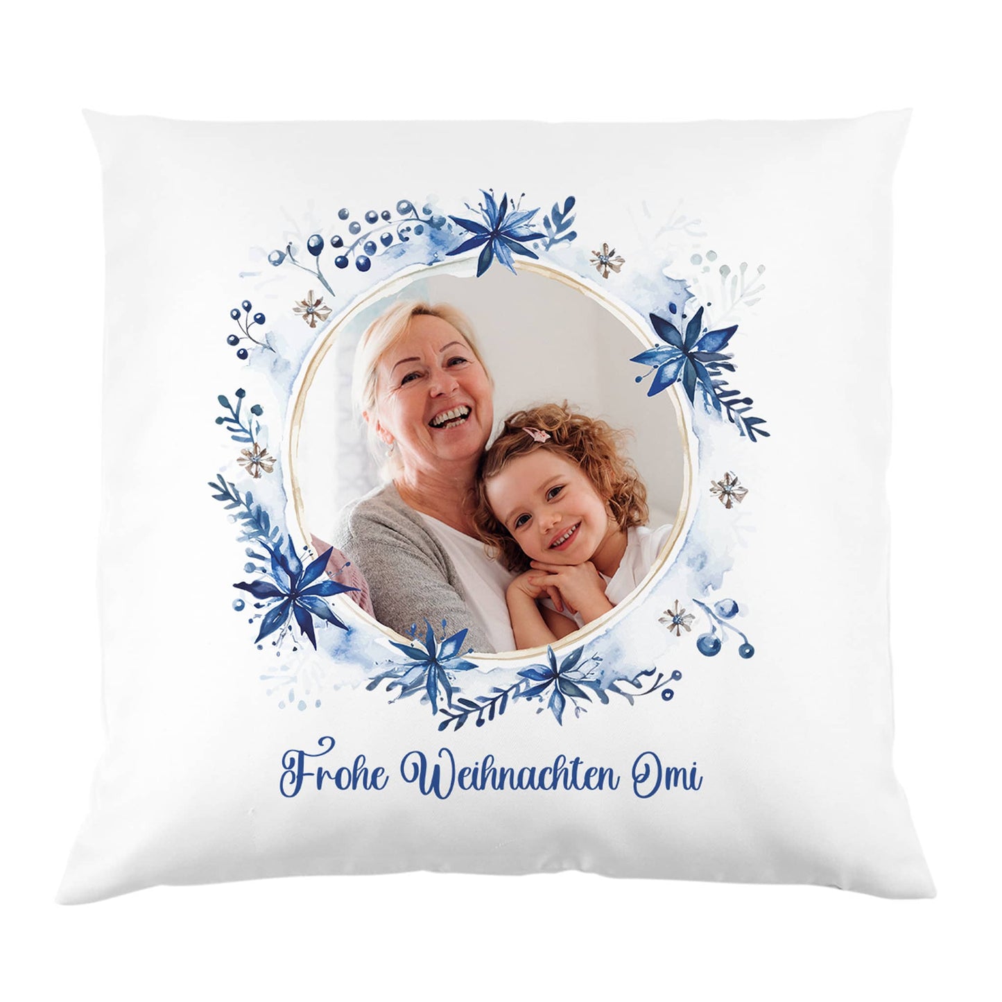 Personalisiertes Fotokissen zu Weihnachten