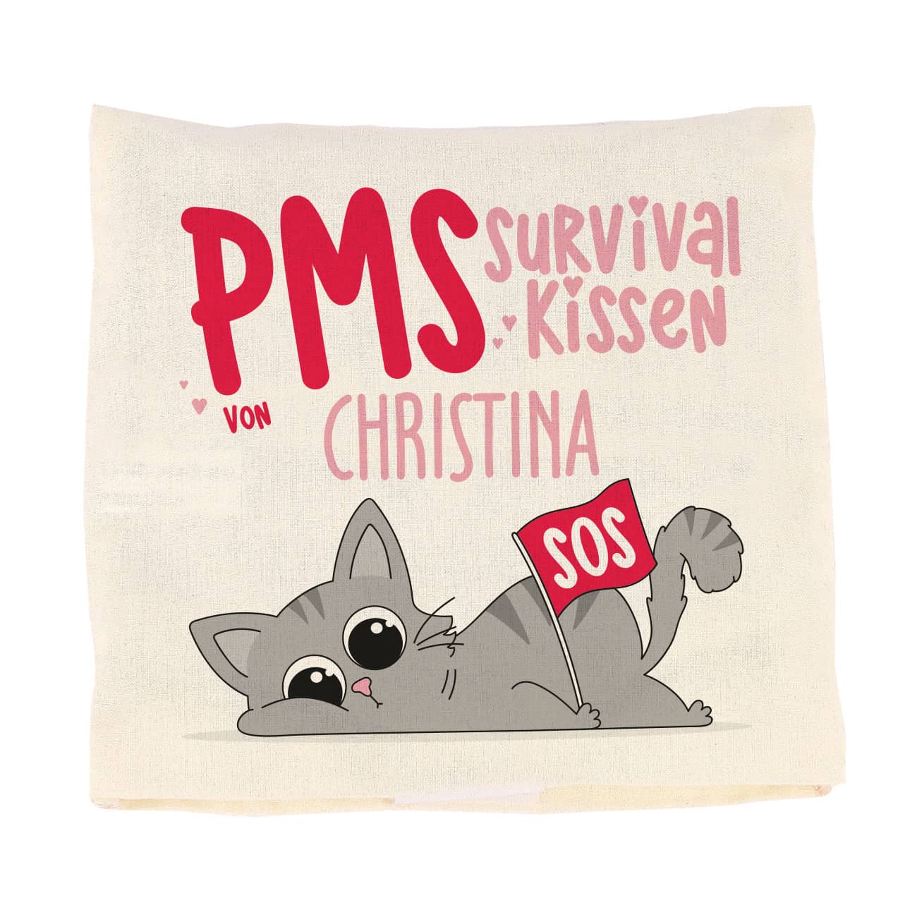 Bedruckt mit Name nach Wunsch