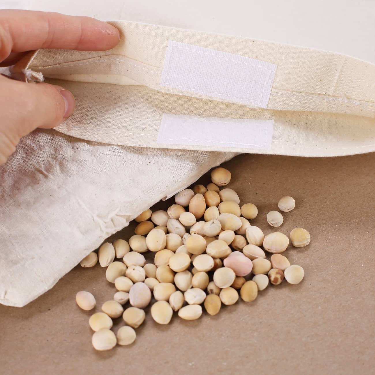 Klettverschschluss, Bezug waschbar