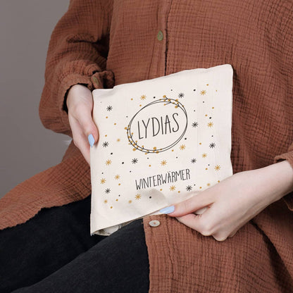 Wärmekissen mit Name und Wunschtext