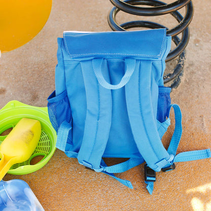 Kinderrucksack von hinten