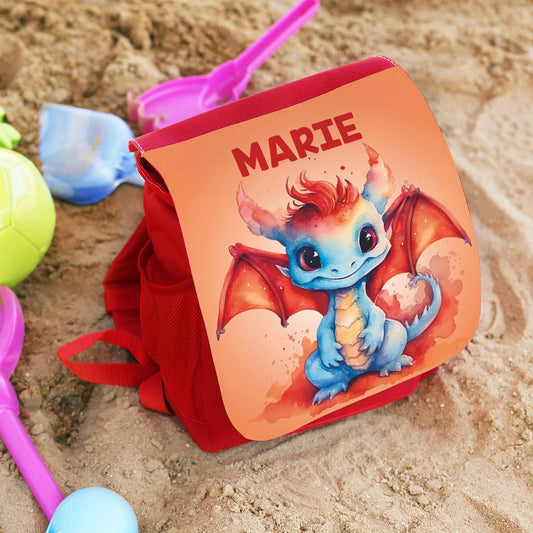 Niedlicher Drache als Motiv im Watercolor-Stil