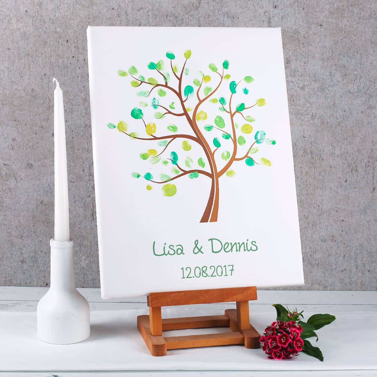 Vorschau fertige Leinwand