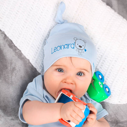 Persönliche Babymütze zur Geburt