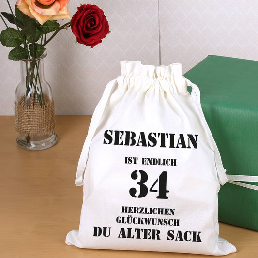 Geschenkbeutel für den alten Sack