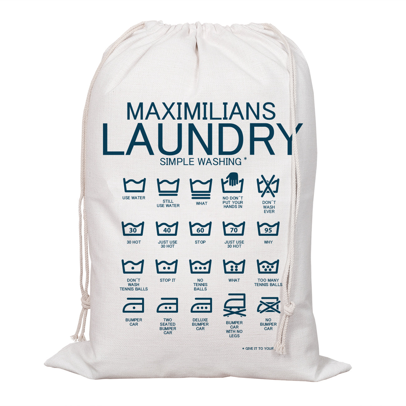 Lustiges Motiv mit Name nach Wunsch