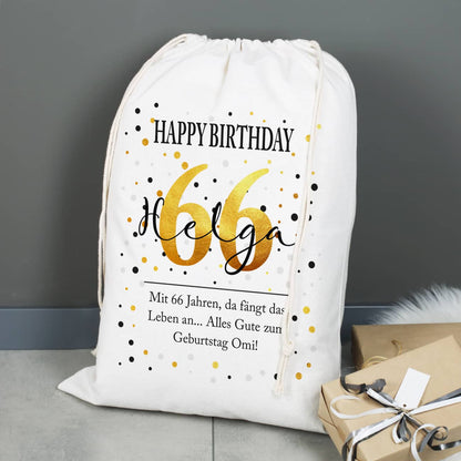 Bedruckt mit Name, Text und Alter nach Wunsch