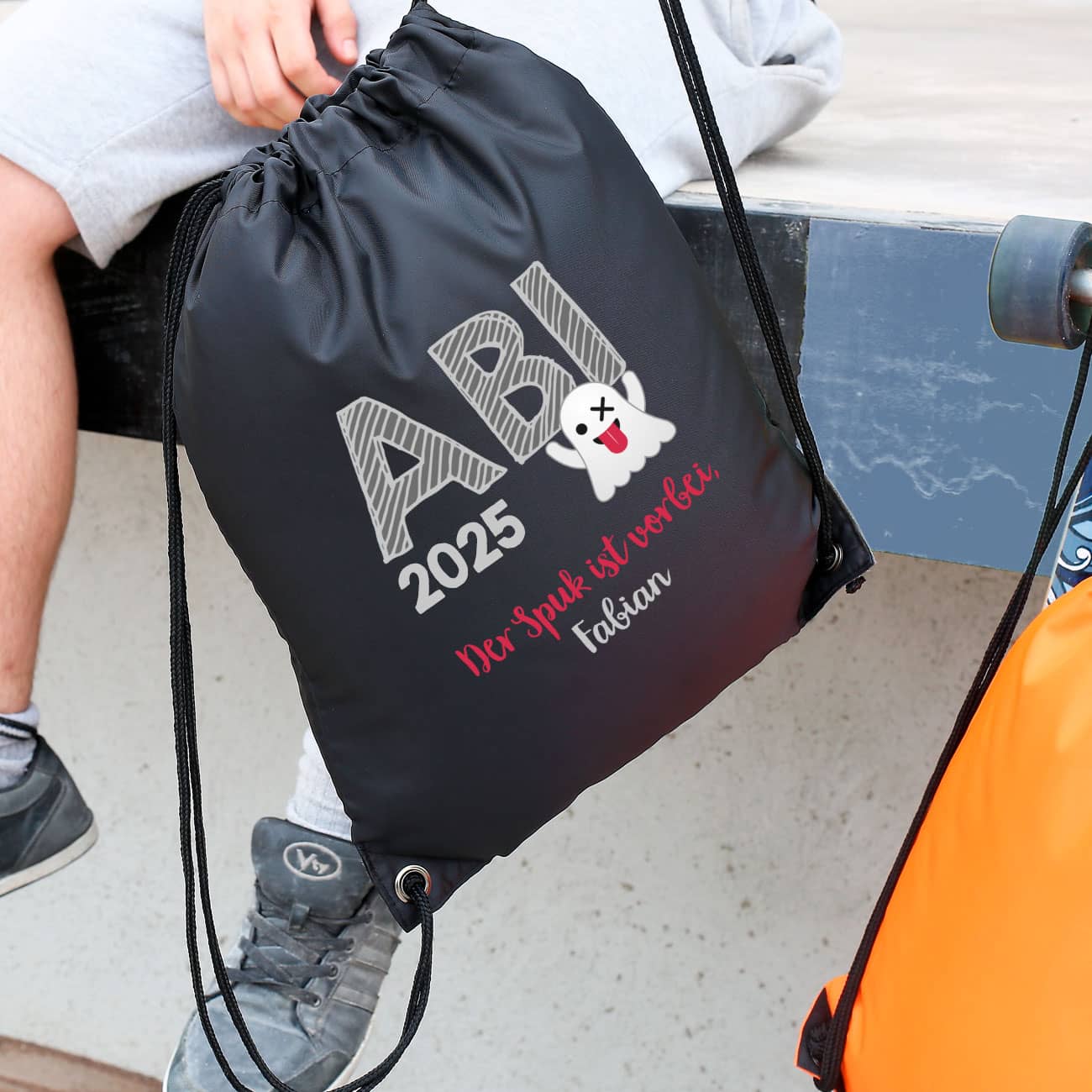 Abi Sporttasche mit lustigem Motiv