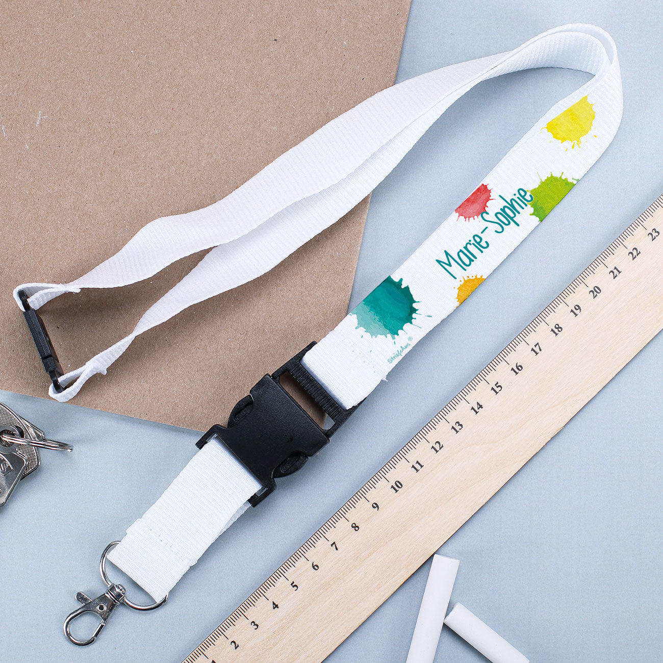 Persönliches Schlüsselband