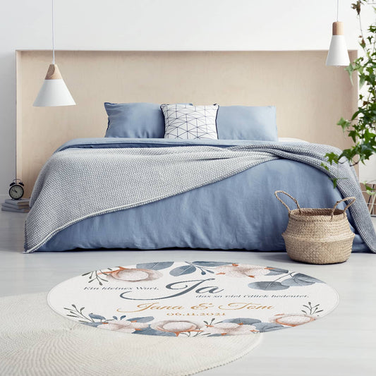 Tolle Zimmerdekoration als Erinnerung zur Hochzeit