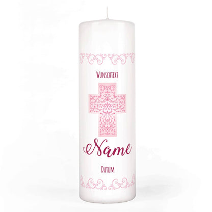 Kerze zur Taufe, Kommunion oder Konfirmation