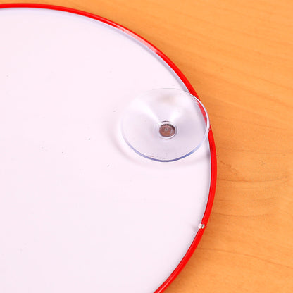 Metallschild mit Saugnapf