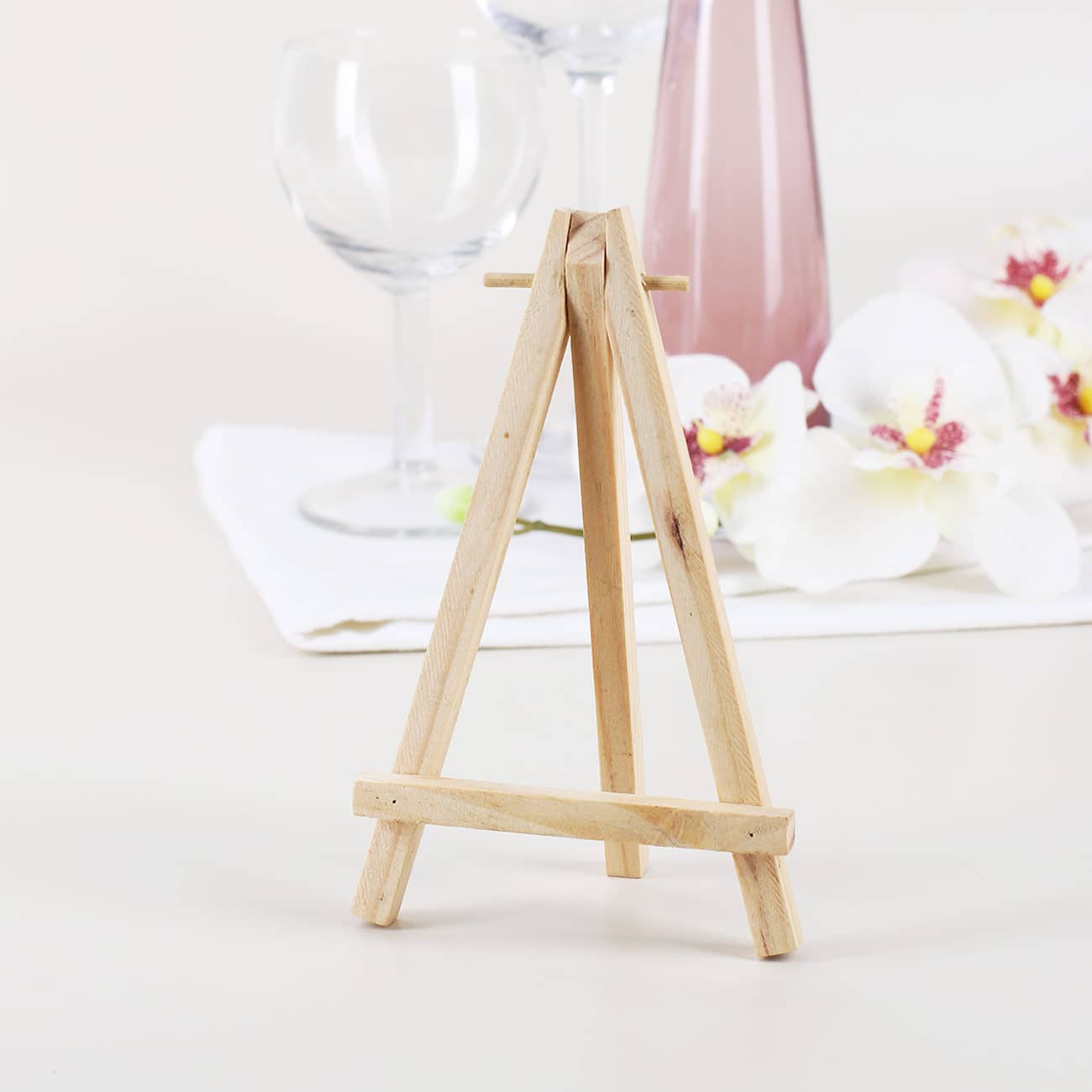 Mini Tisch Staffelei aus Holz