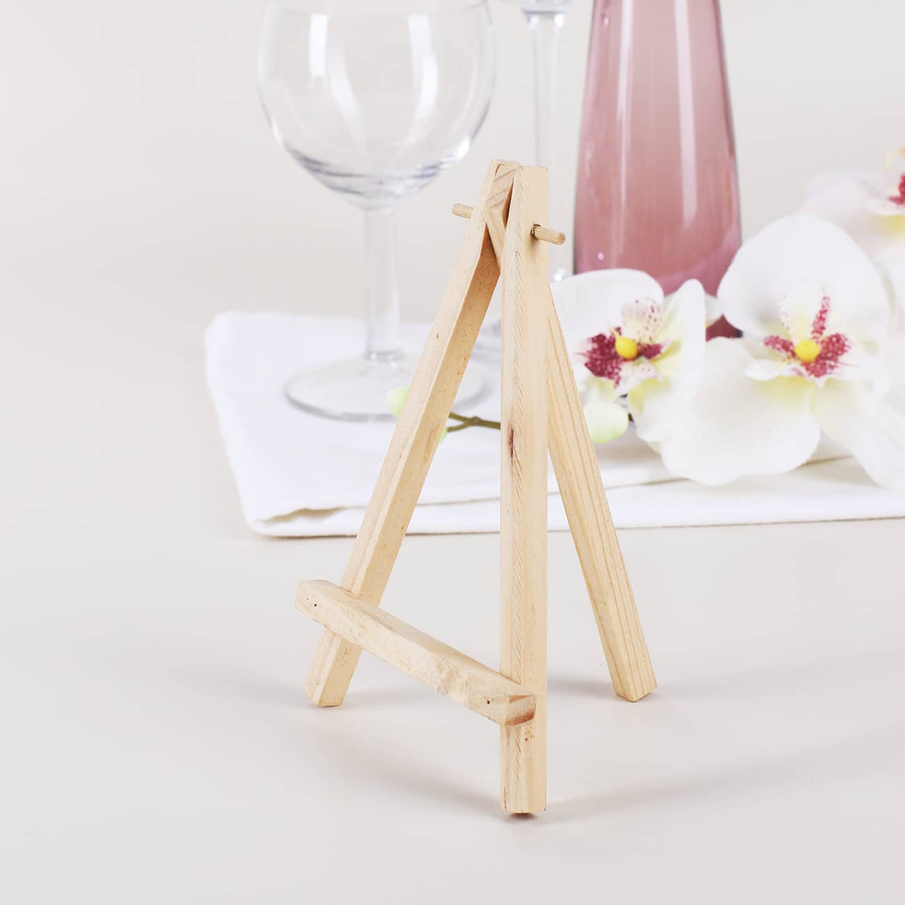 Kleine Staffelei aus Holz