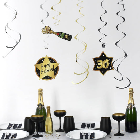 Party Dekoration Star zum 30. Geburtstag