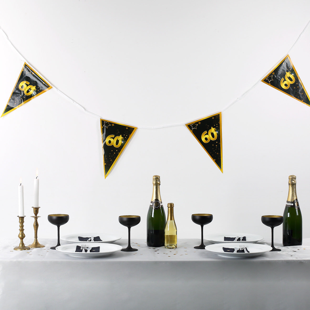Wimpelkette zum 60. Geburtstag - Star