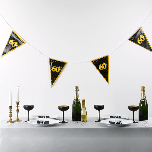 Wimpelkette zum 60. Geburtstag - Star