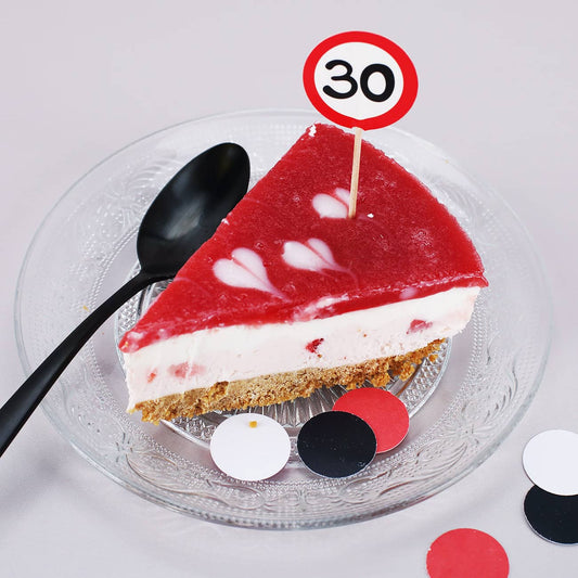 Tortendeko zum 30. Geburtstag